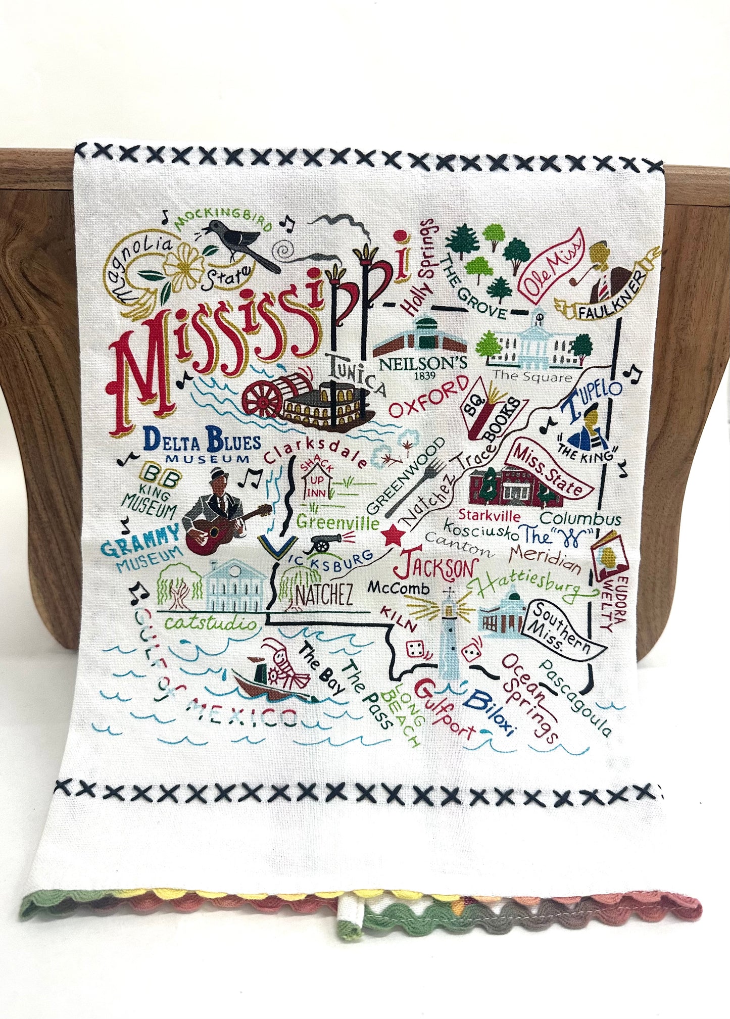 Mississippi Tea Towel