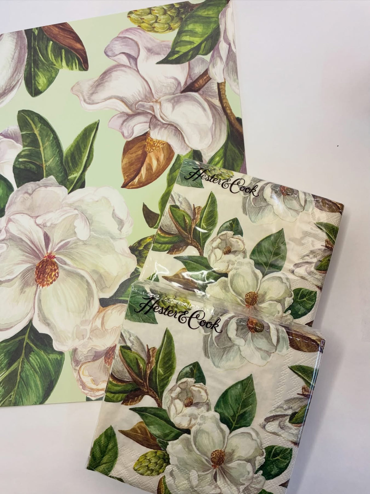 Magnolia Cocktail Napkins