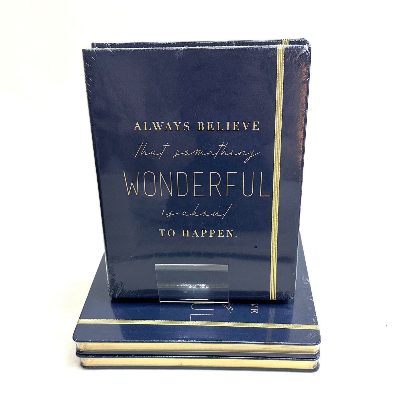 Desk Size Journal Blue Always Believe