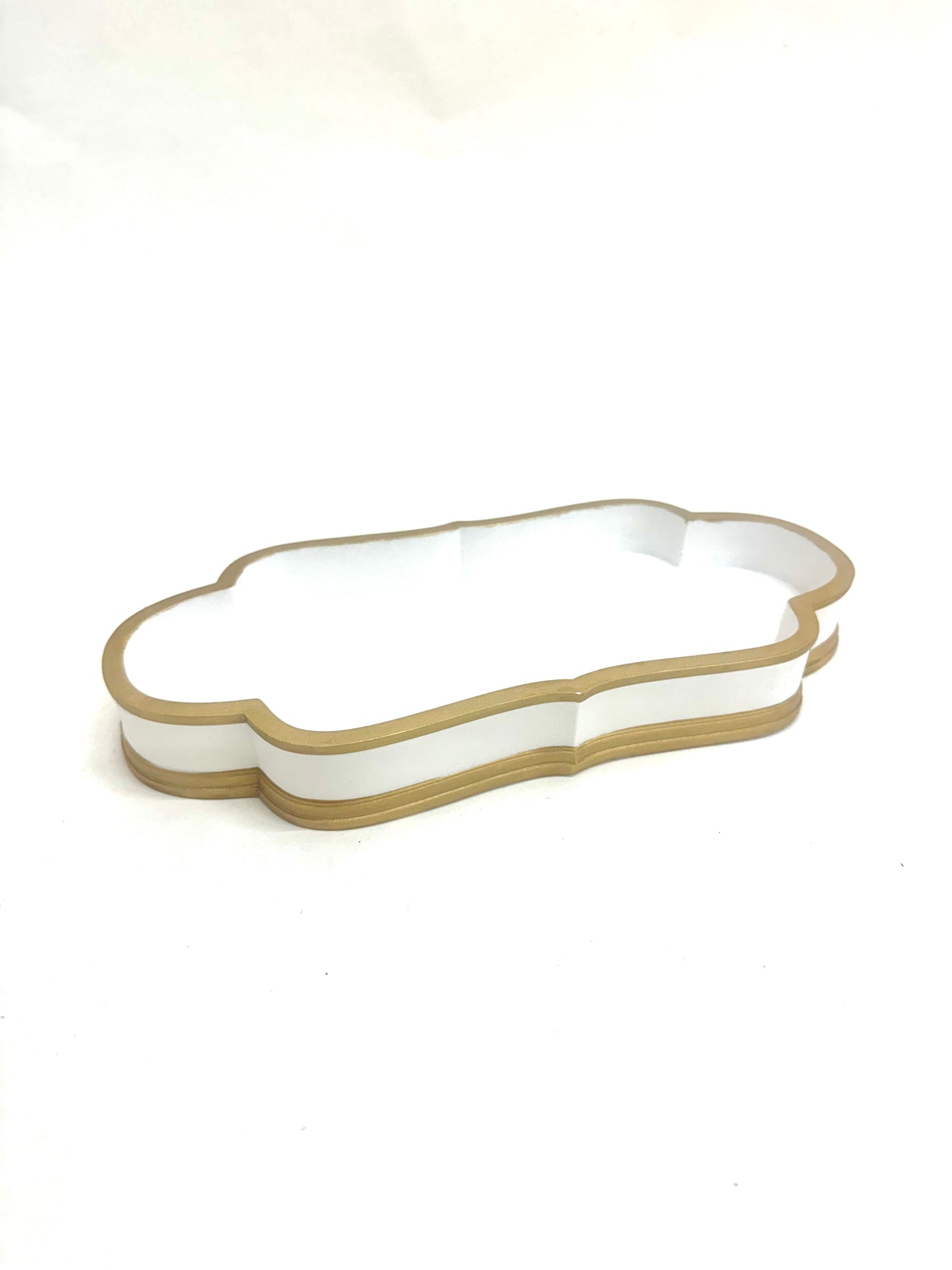 Vanity Tray Scalloped