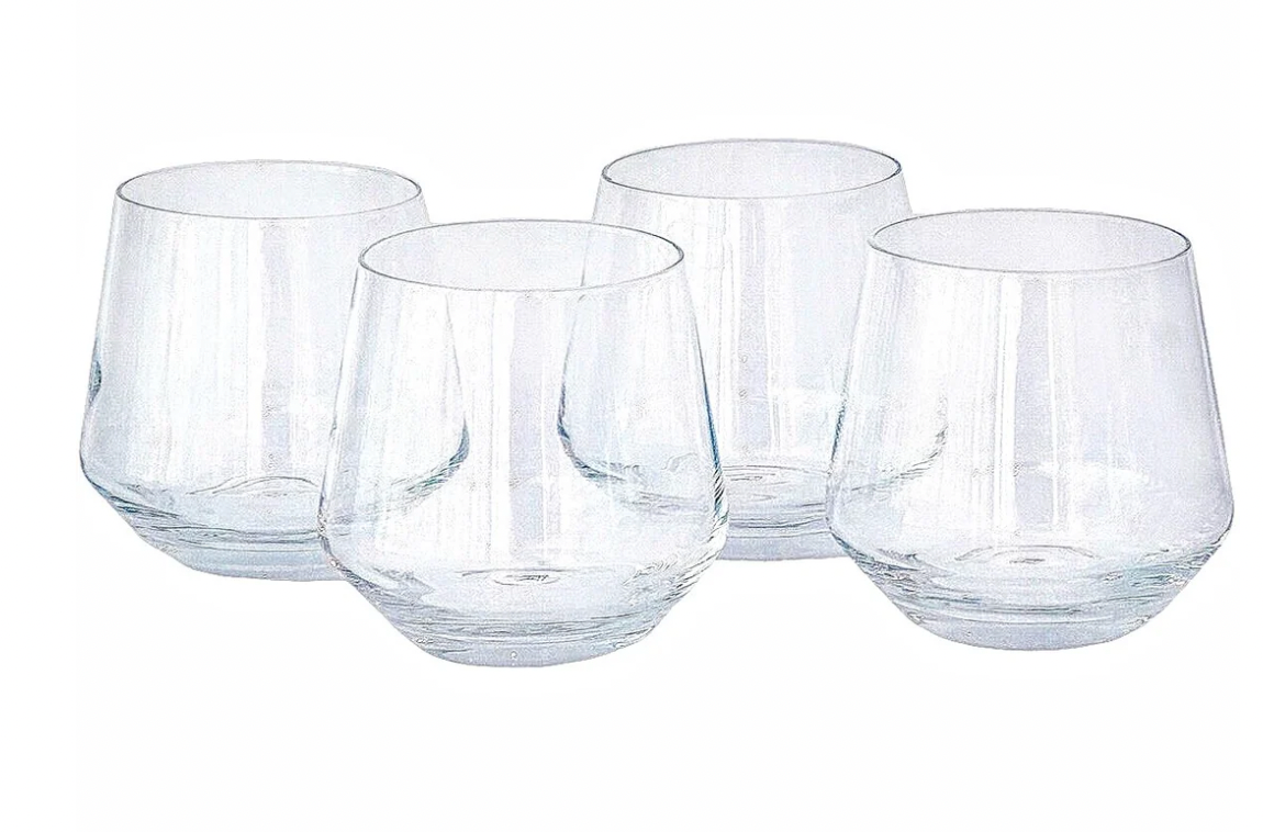 Cascada Stemless Glasses (Set of 4)
