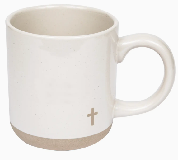 Cross Stoneware Mug
