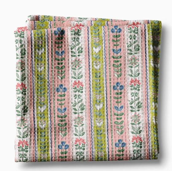 Floral Kitchen Chinoiserie Towel