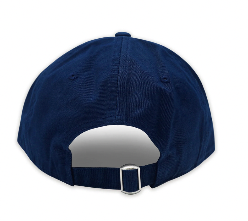 Ole Miss Navy Needlepoint Hat