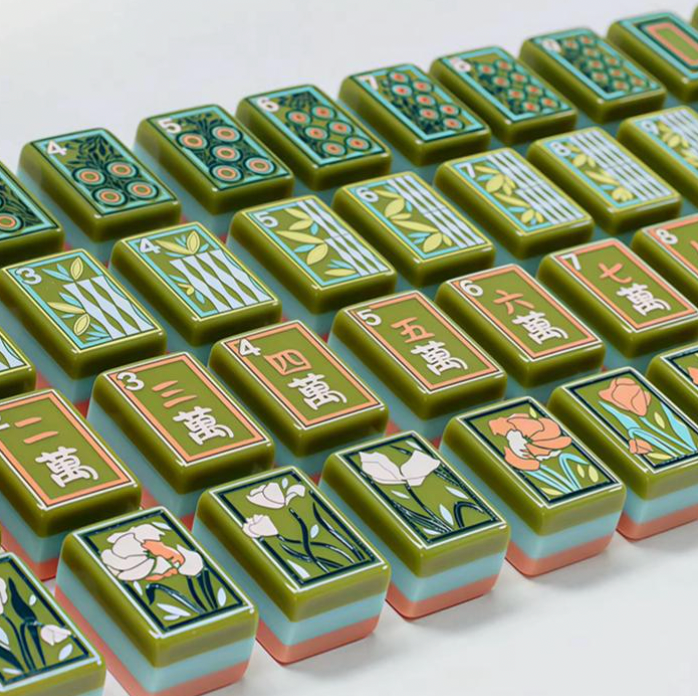 Palm Grove Mahjong Tiles