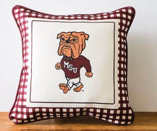 Bully Gingham Pillow