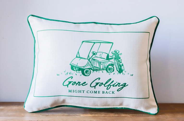 Gone Golfing Might Come Back Pillow