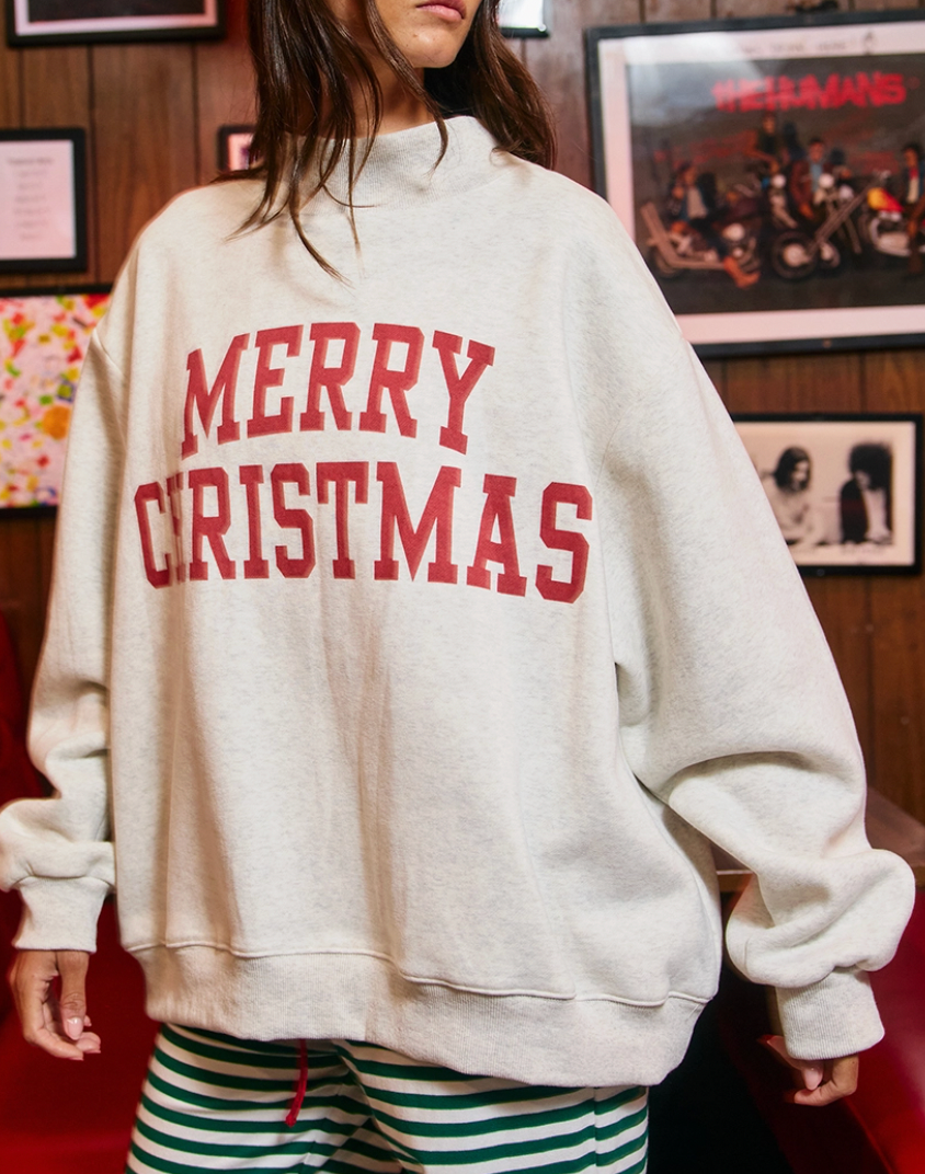 Santa's Favorite Reversible Mockneck