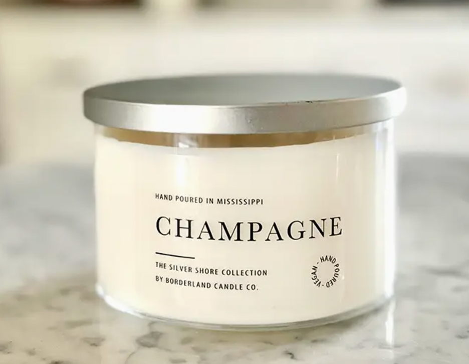 Champagne 3 Wick Candle