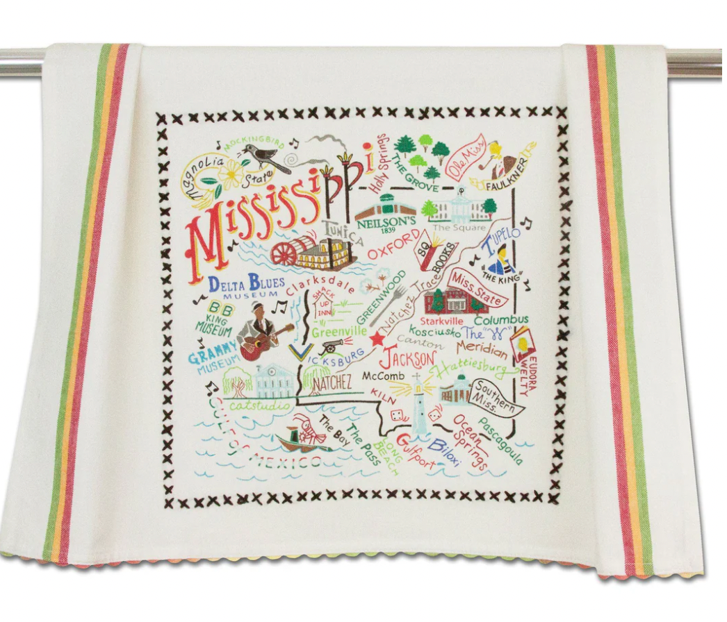 Mississippi Tea Towel