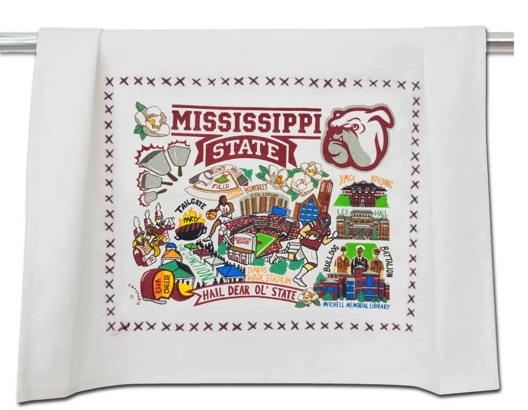 Mississippi State Tea Towel