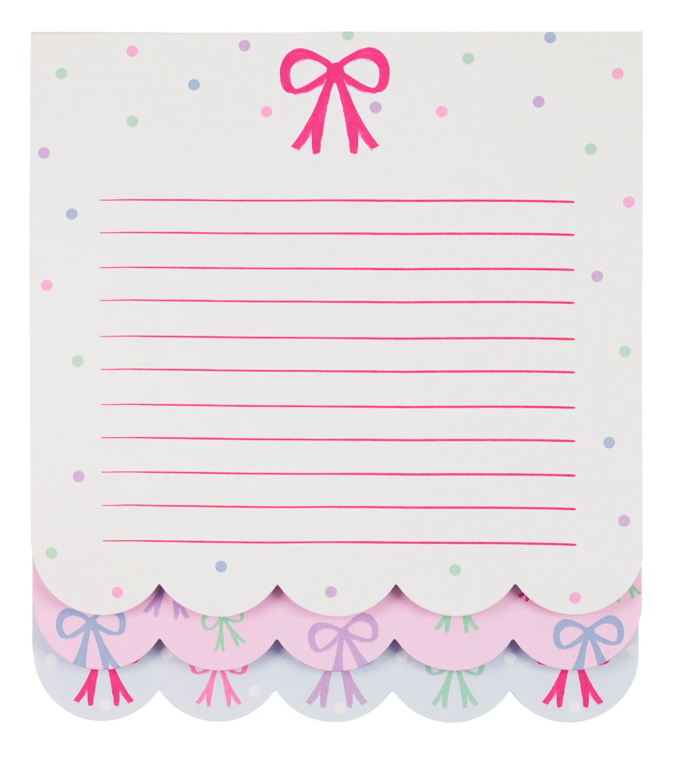 Bow Layered Notepad