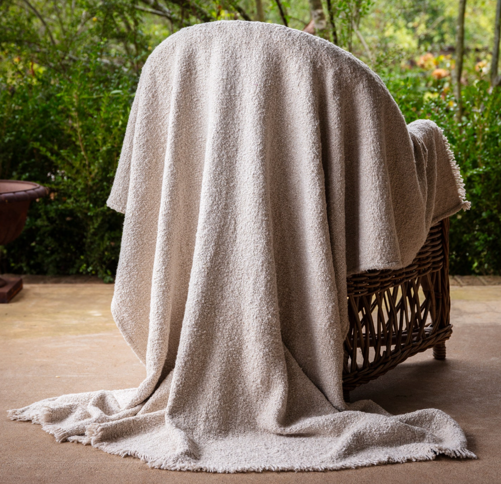 Honeysuckle Nubby Throw