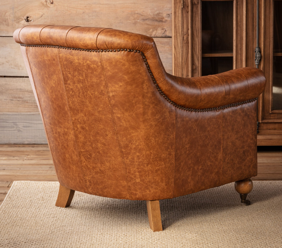 Grand Oaks Leon Leather Arm Chair