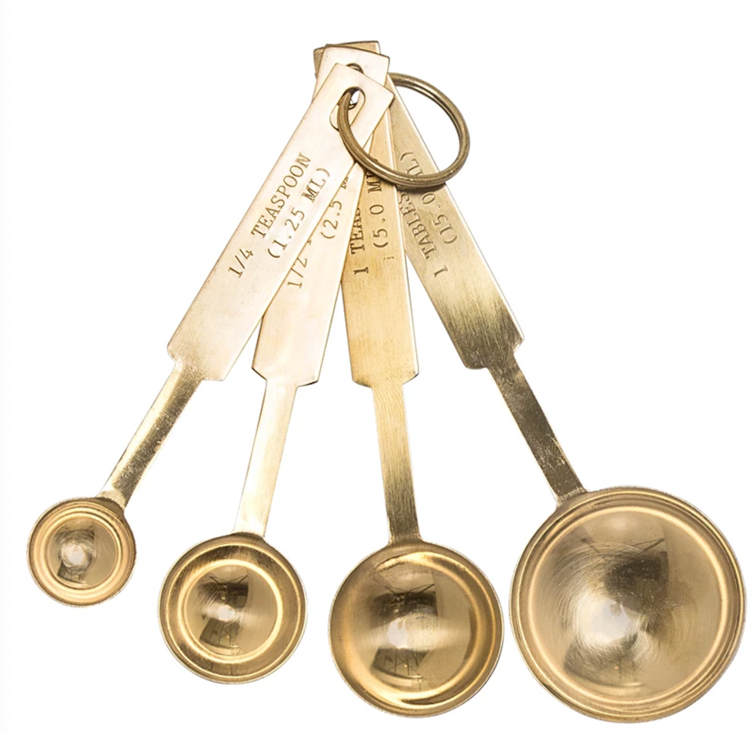 Stainless Steel Measuring Spoons, Set of 4