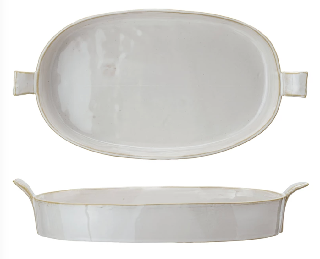 Stoneware Baker w/ Handles