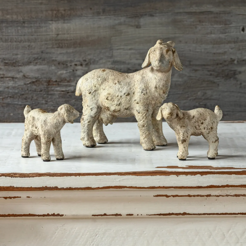 Goat Family, Set of 3