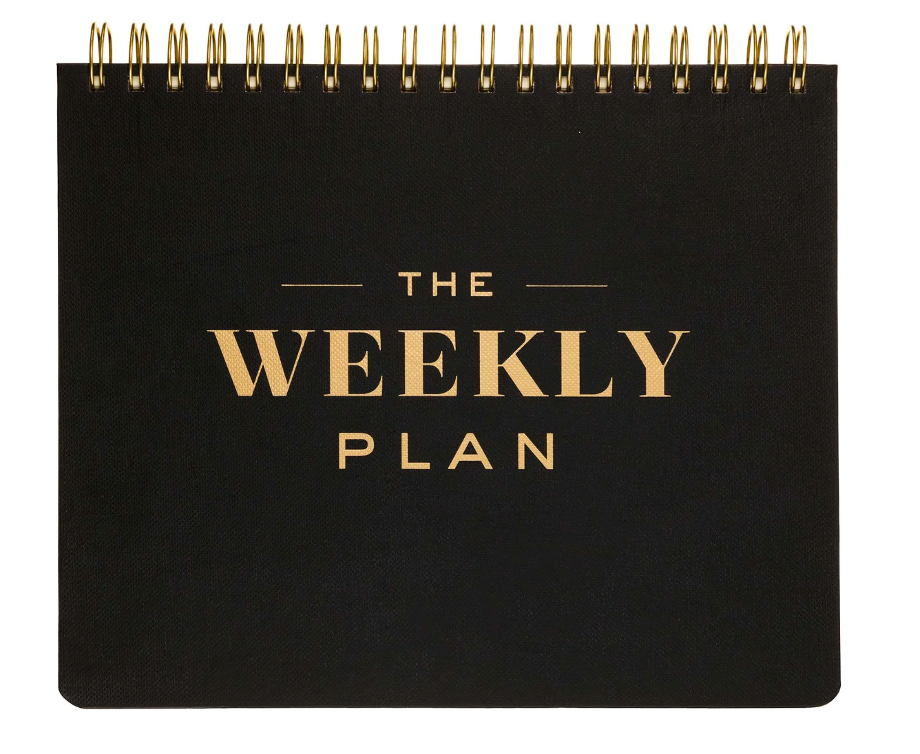 The Weekly Plan Spiral Planner
