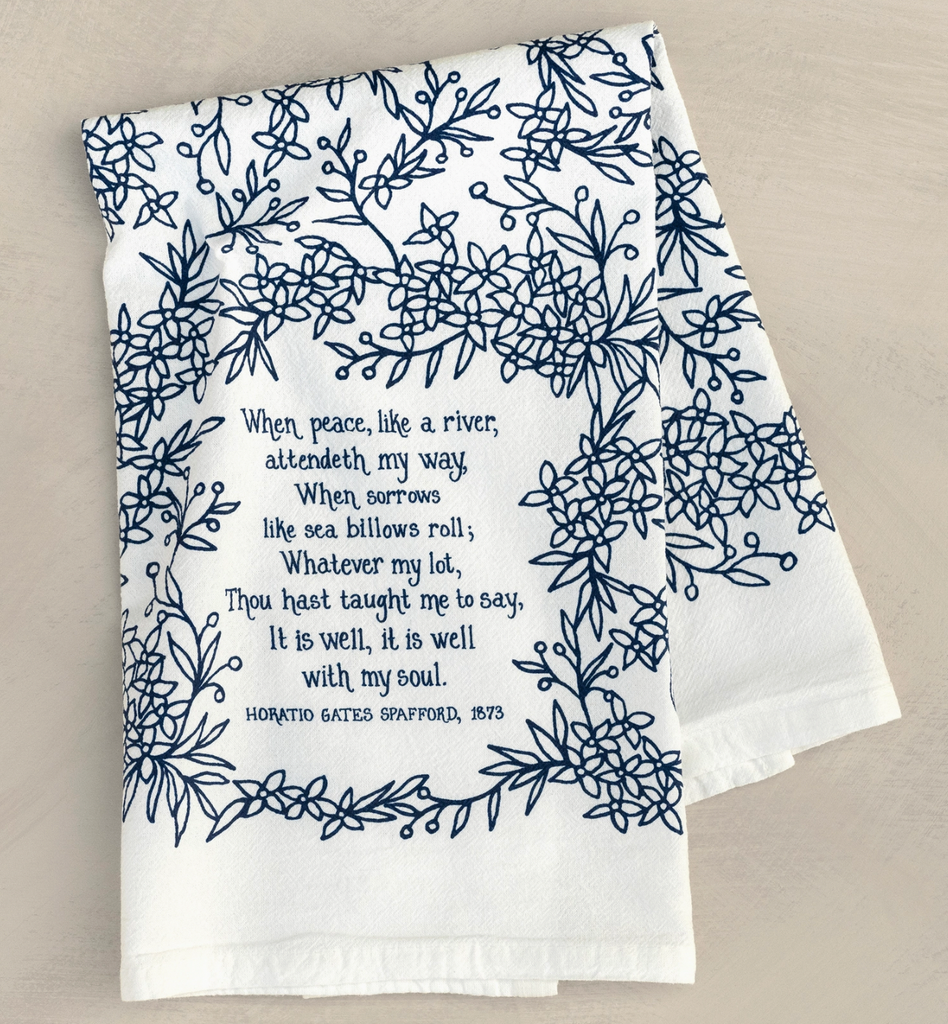 It Is Well With My Soul Tea Towel