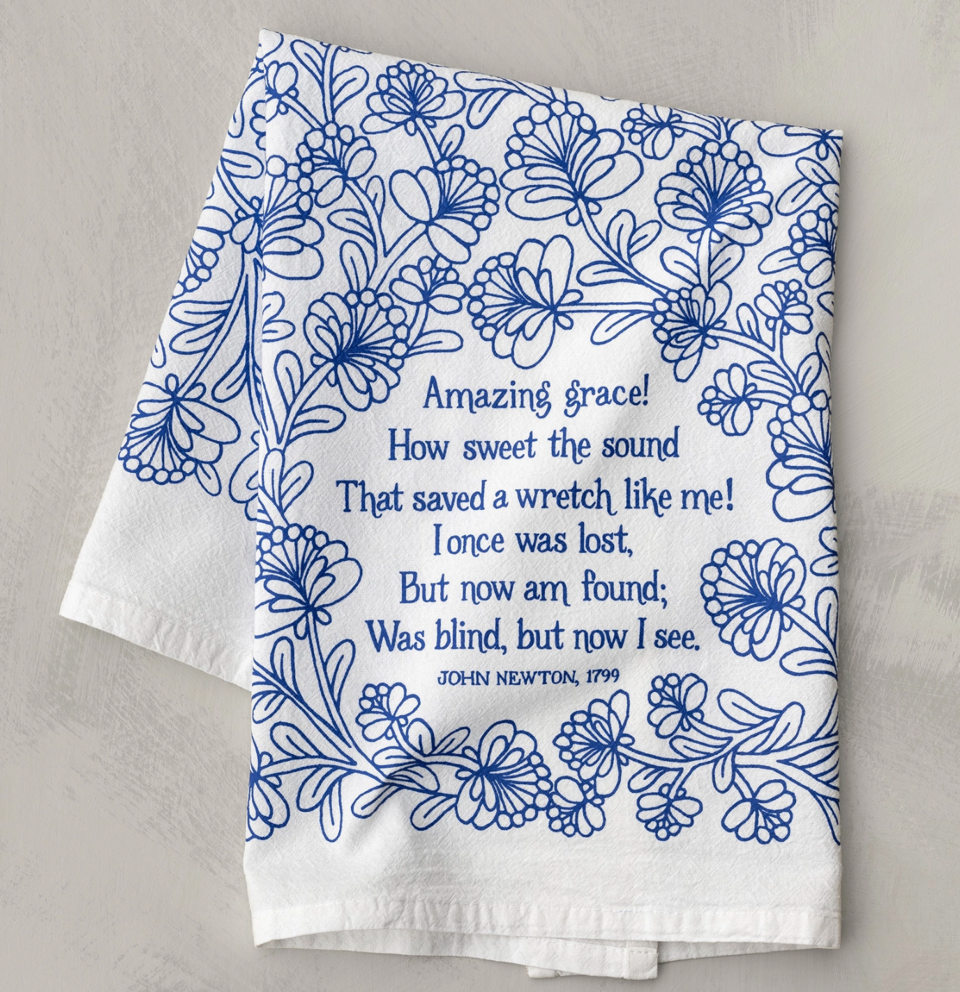 Amazing Grace Tea Towel