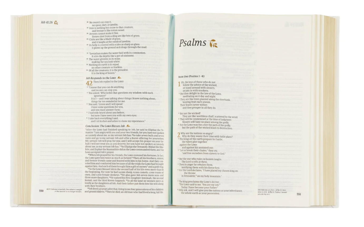 NLT Notetaking Bible: Lisbon Theme