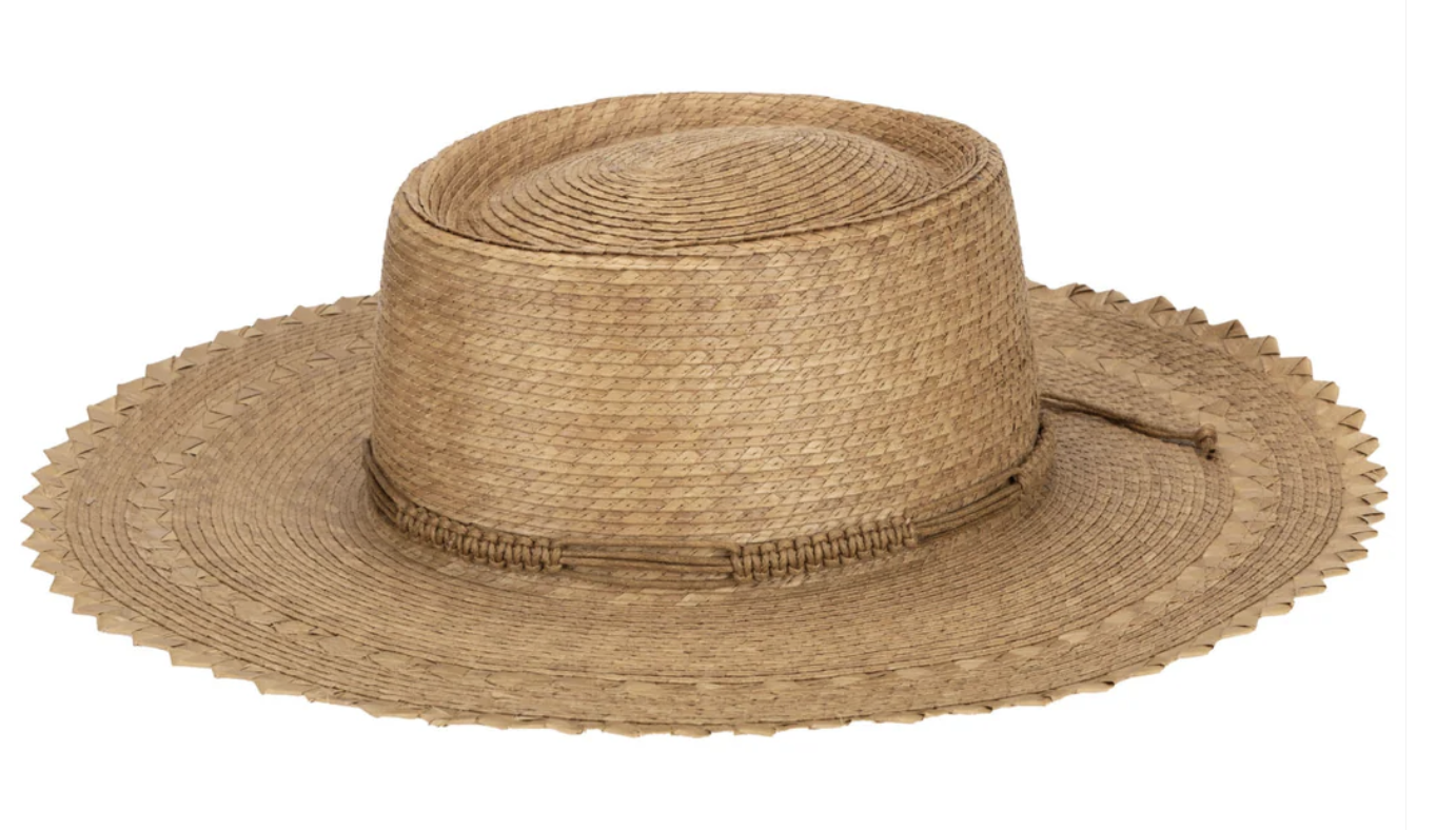 Athena - Women's Buri Straw Telescope Boater