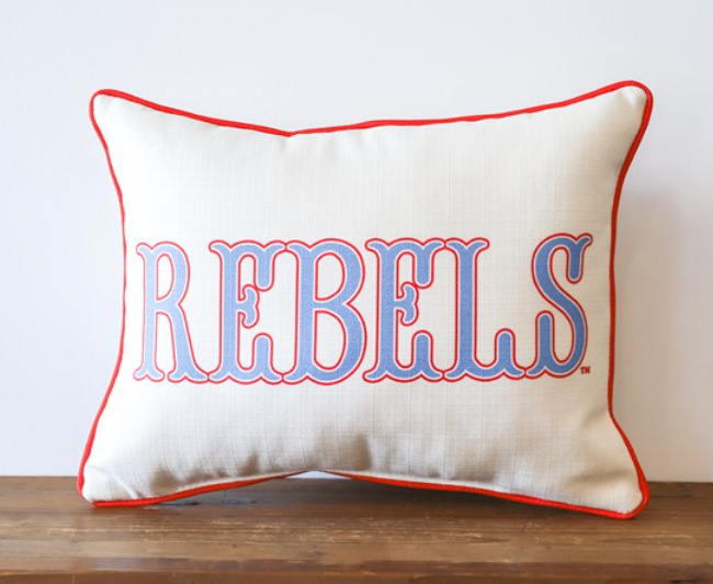 Rebels Powder Blue Pillow