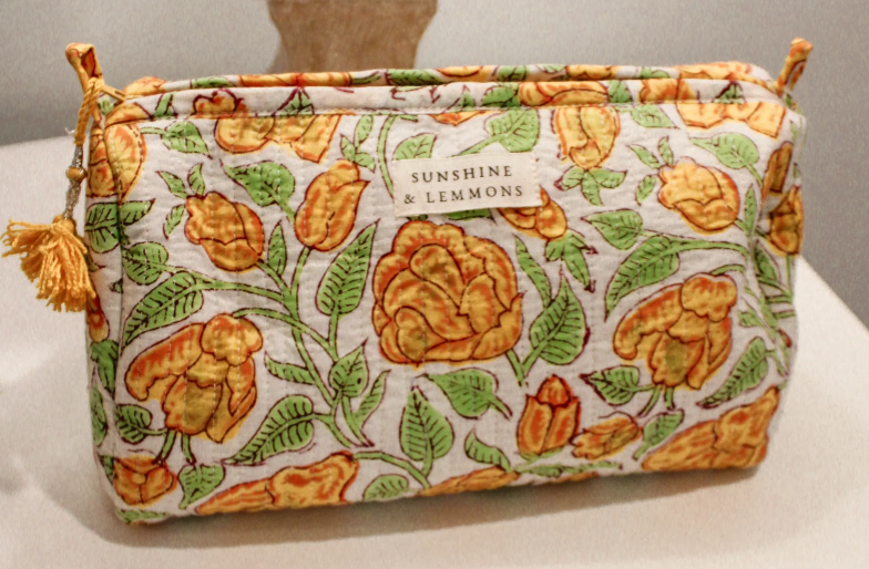 Quilted Cosmetic Bags