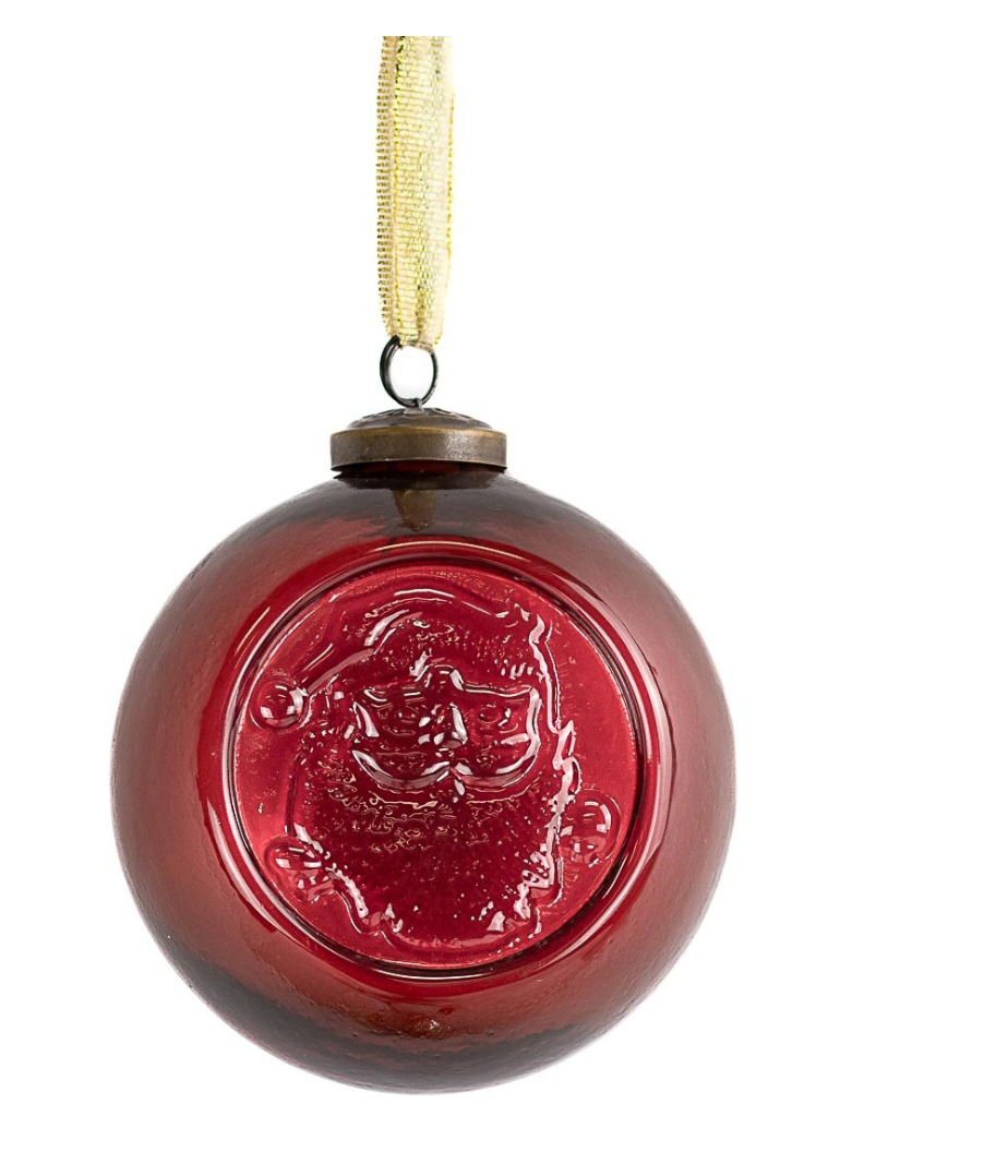 St. Nicholas Glass Ornament