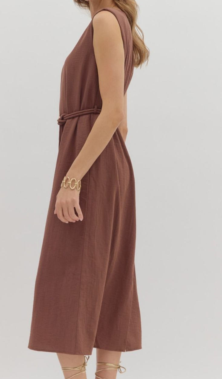 Mocha Midi Dress