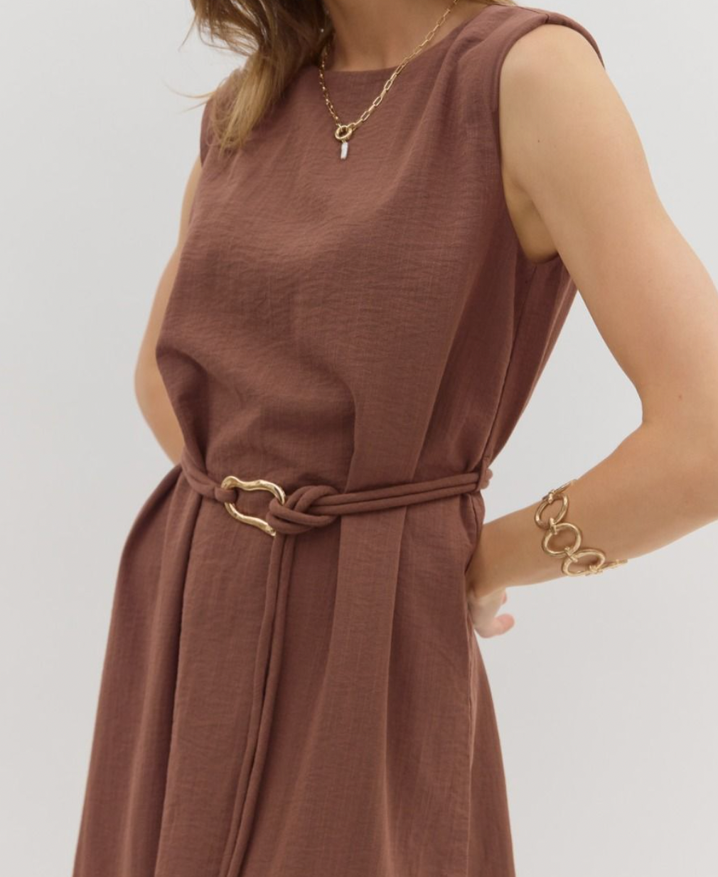 Mocha Midi Dress