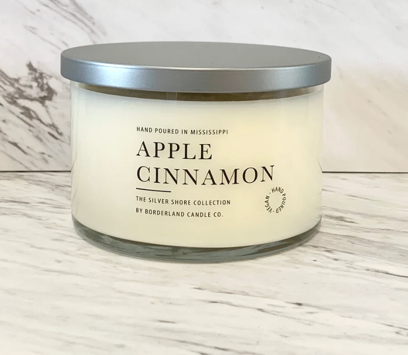 Apple Cinnamon 3 Wick Candle