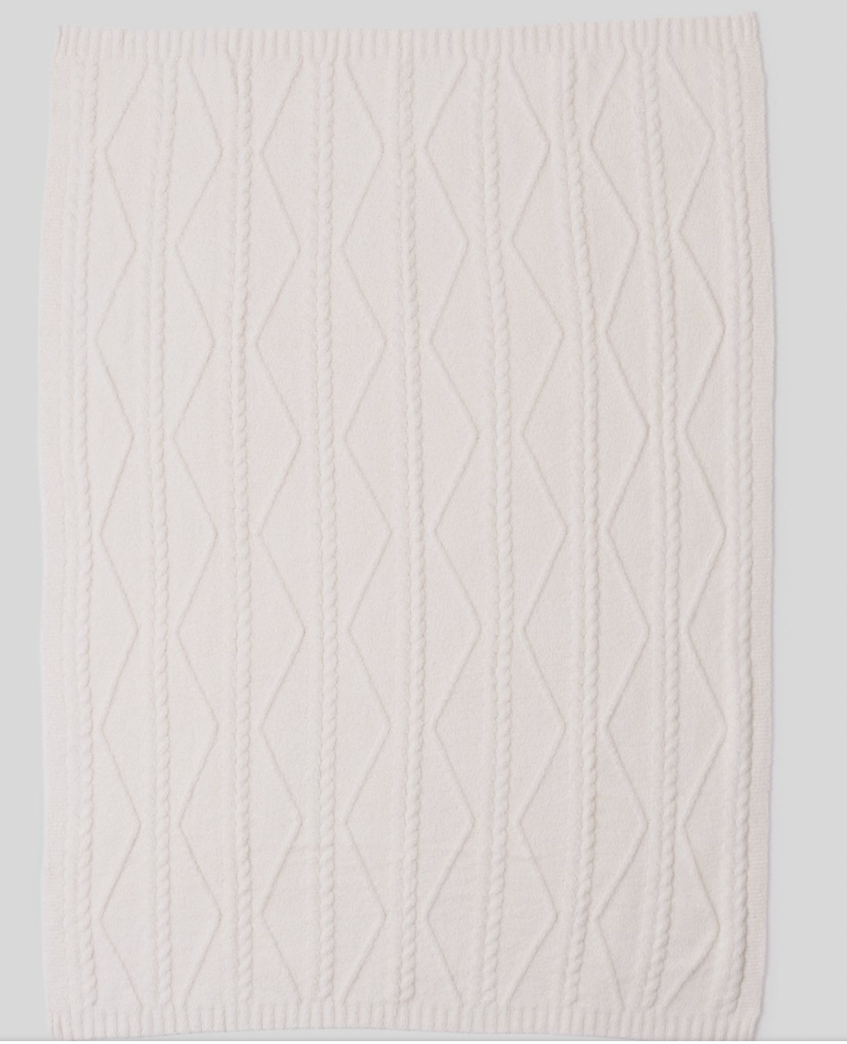 CozyChic Fisherman Cable Throw