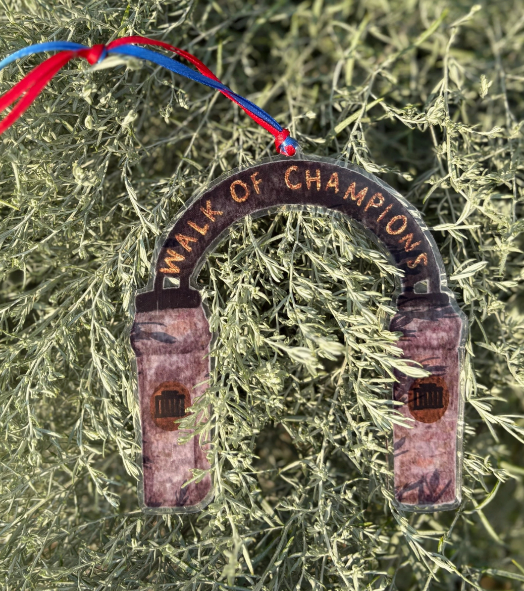 Walk of Champions Acrylic Ornament