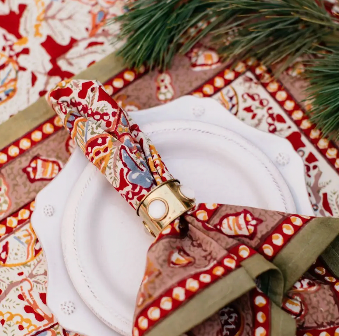 Noel Red &.Green Napkins (Set of 6)