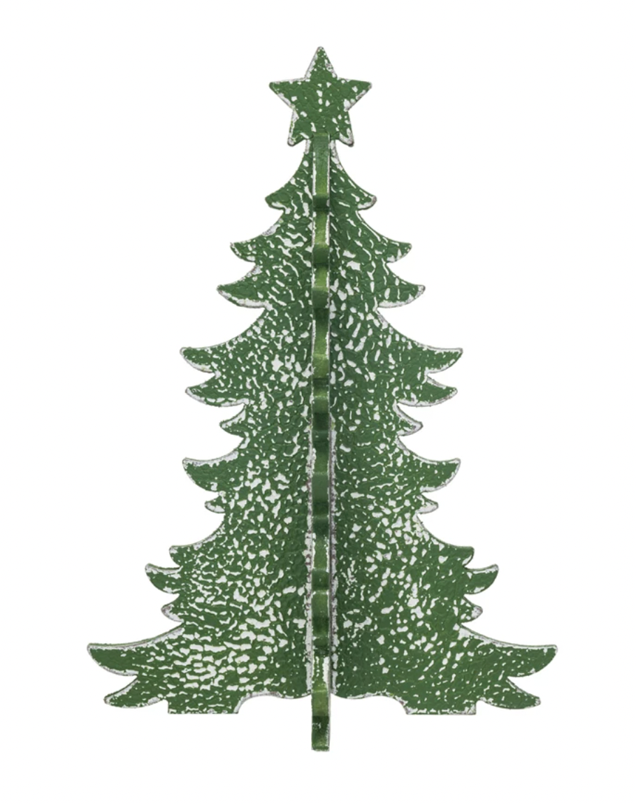 Green Wood Interlocking Tree