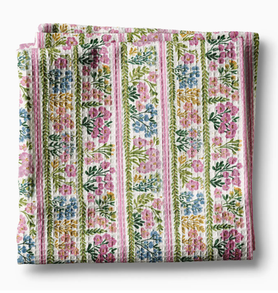 Floral Chinoiserie Kitchen Towel