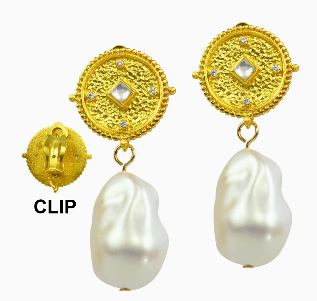Delaware Clip Earring
