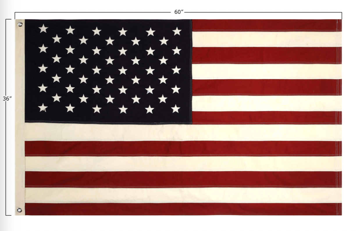 Americana Flag with Grommets