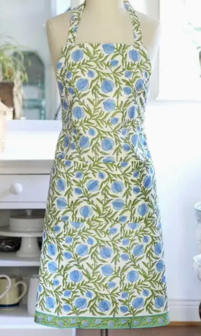 Block Printed Aprons
