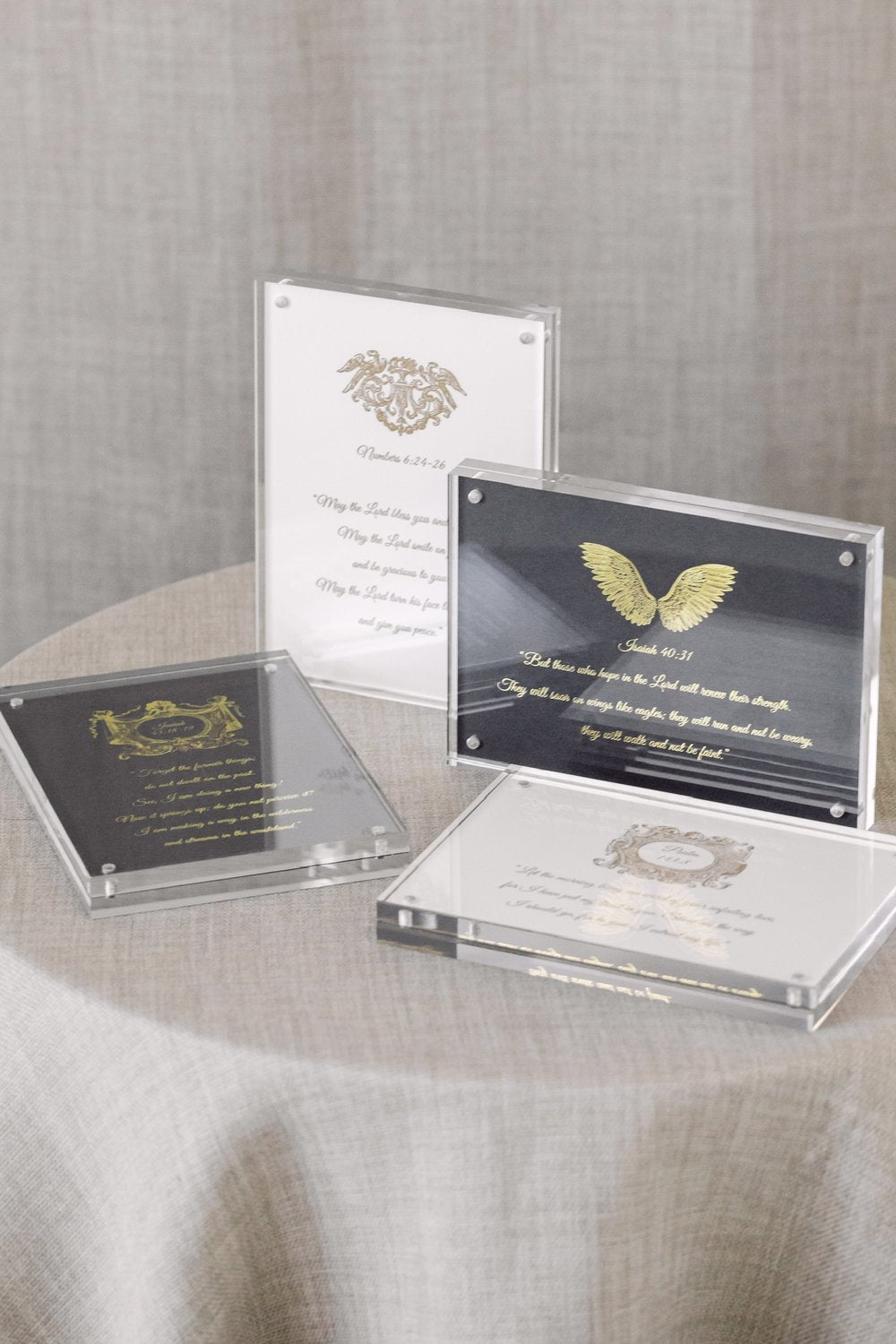 Madison Sterling Scripture Frames