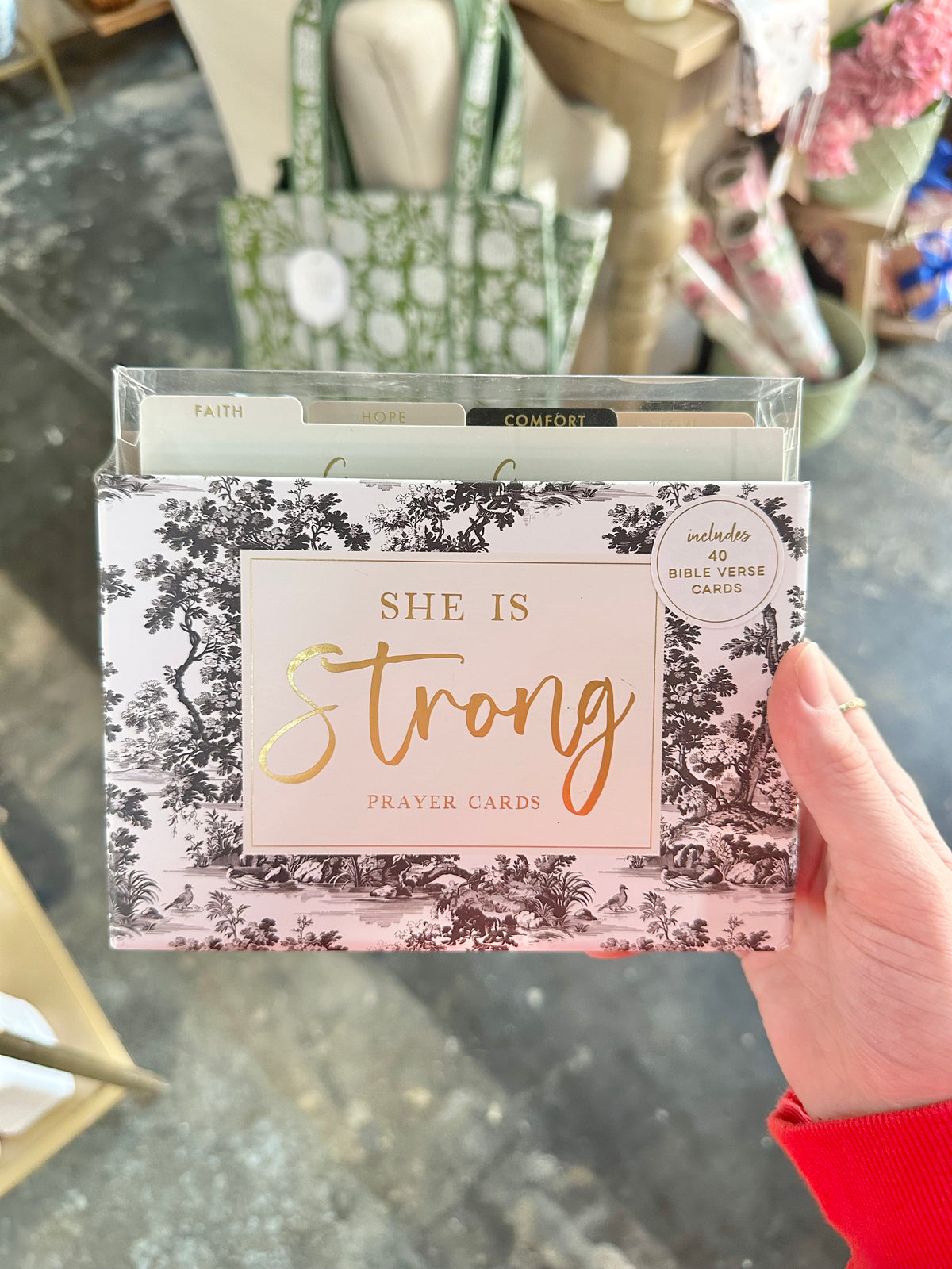 She is Strong Prayer Cards