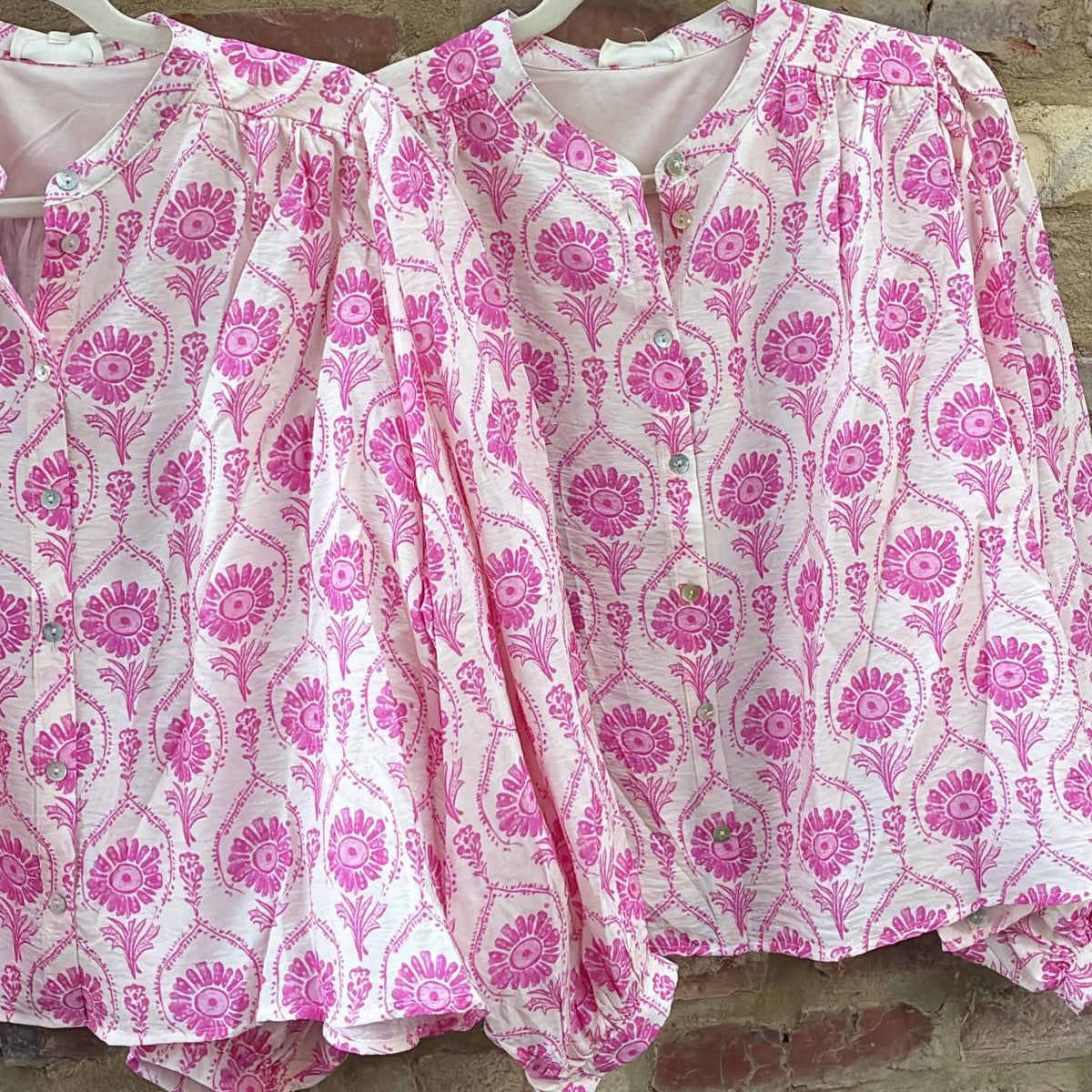 Poeta Pink Blouse