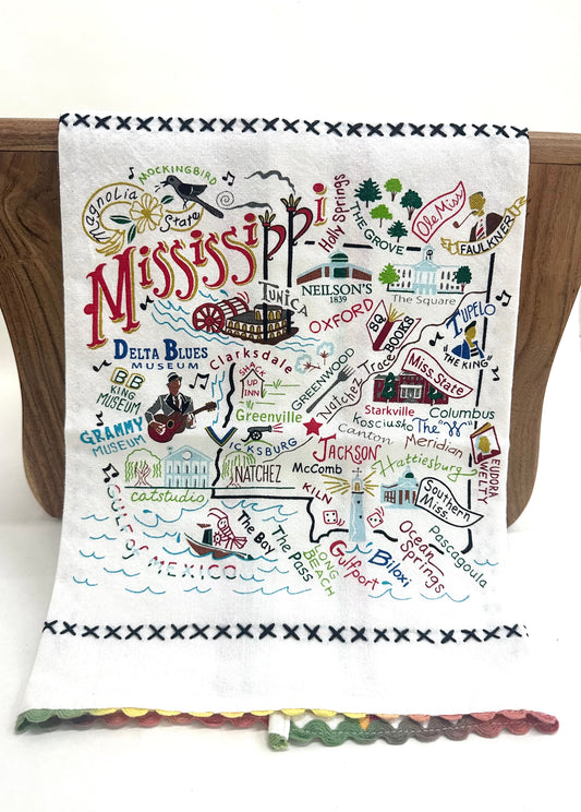 Mississippi Tea Towel