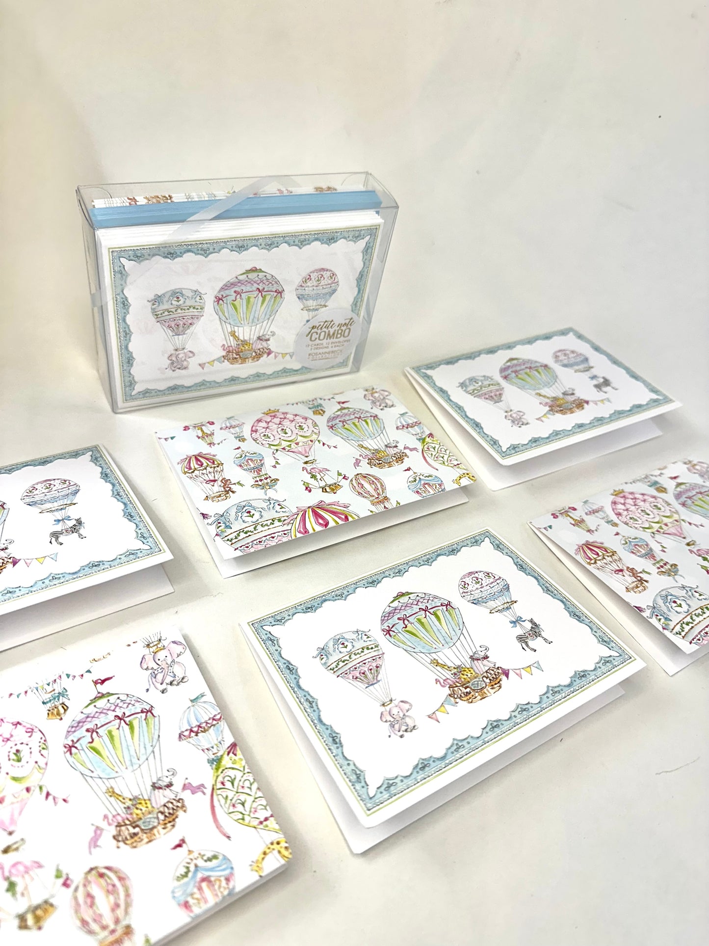 Petite Combo Notepad Hot Air Balloons