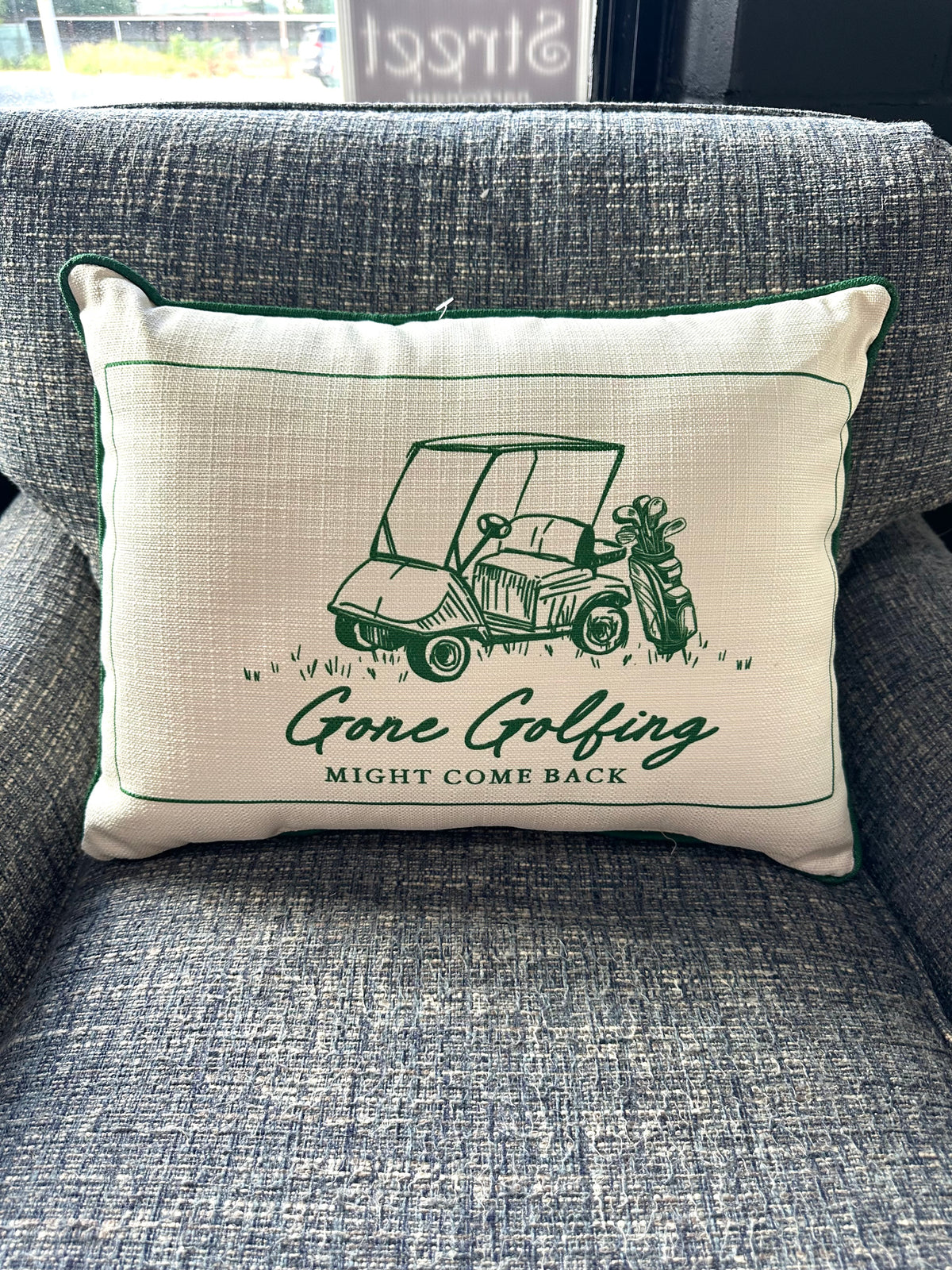 Gone Golfing Might Come Back Pillow