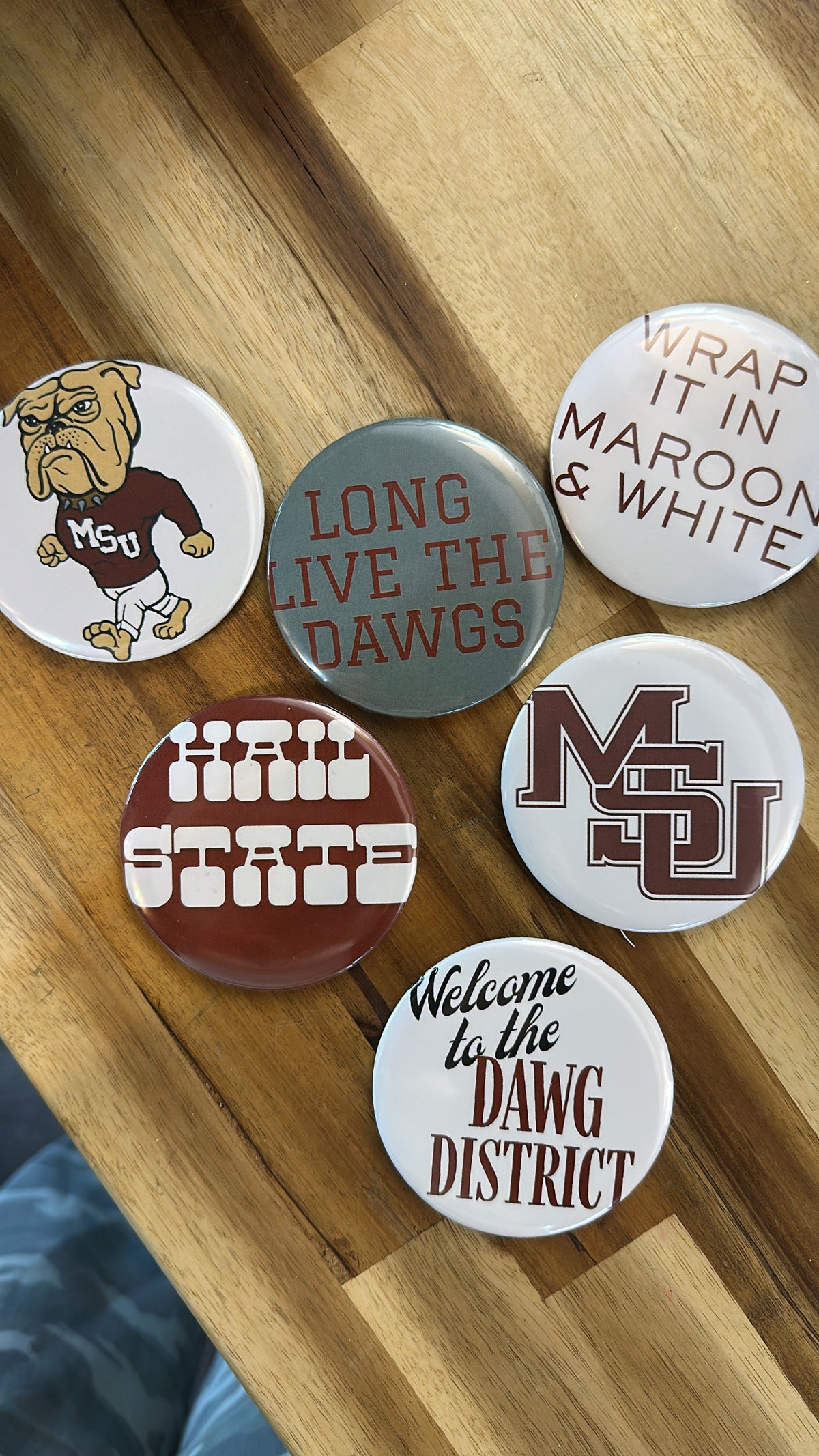 Steele Gameday Buttons
