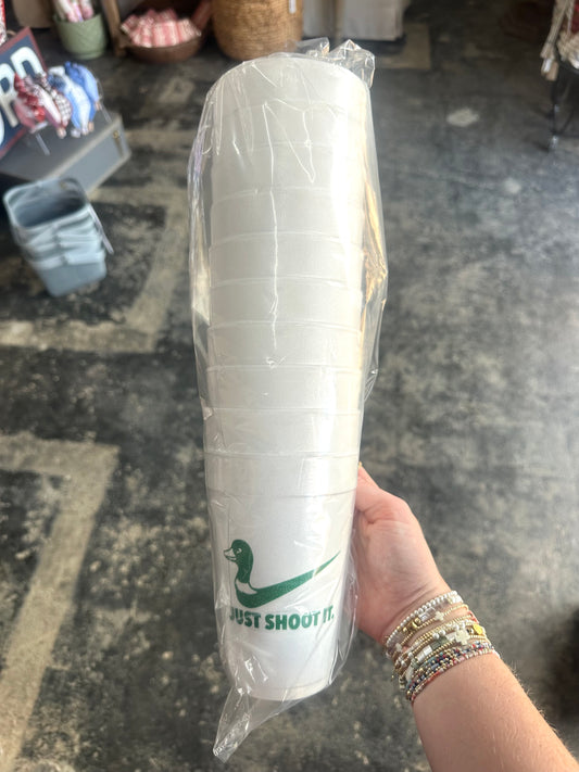 Just Shoot It Styrofoam Cups
