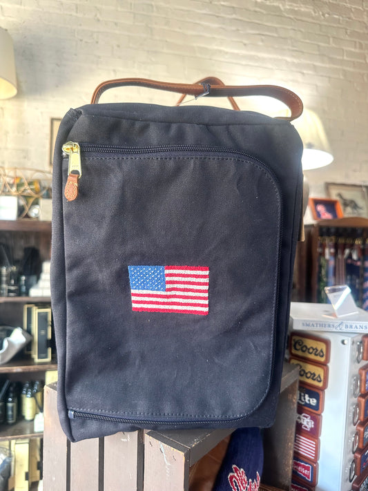 American Flag Shoe Bag