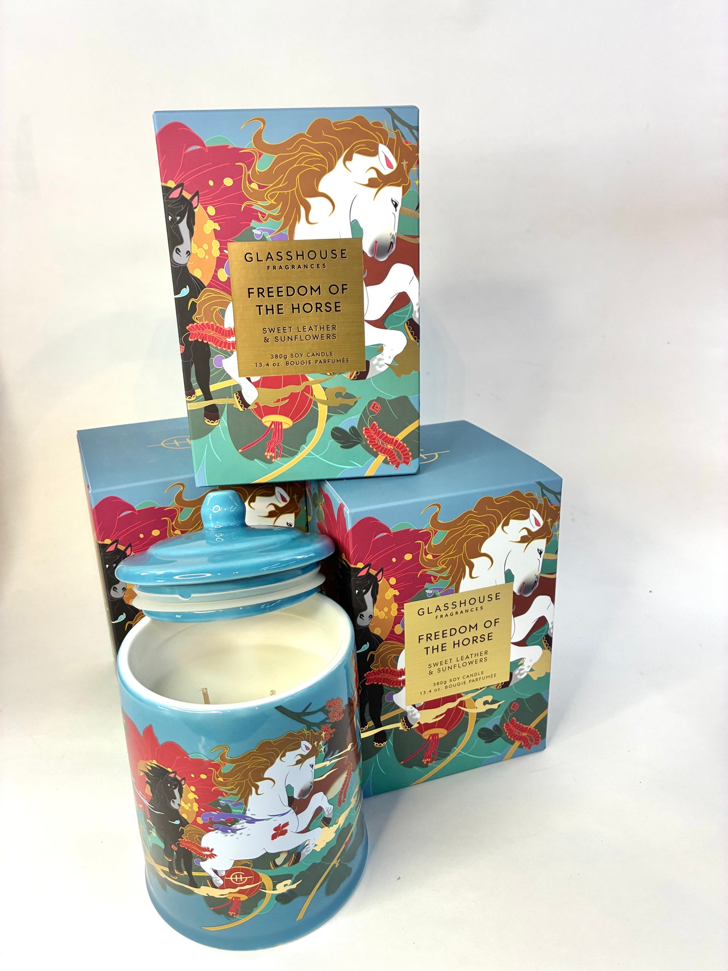 Freedom of the Horse Candle